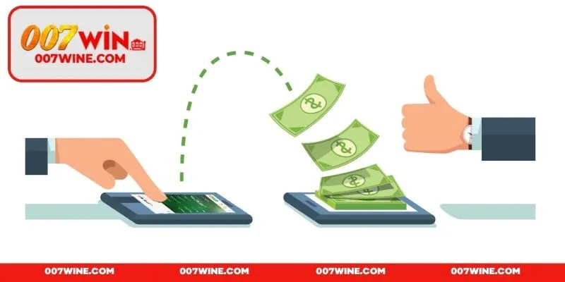 Rút tiền 007WIN - Hướng dẫn chuyển khoản đảm bảo thành công